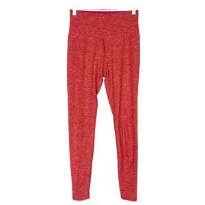 Beyond Yoga Medium M Pink Orange Spacedye Leggings Workout Raspberry Peach